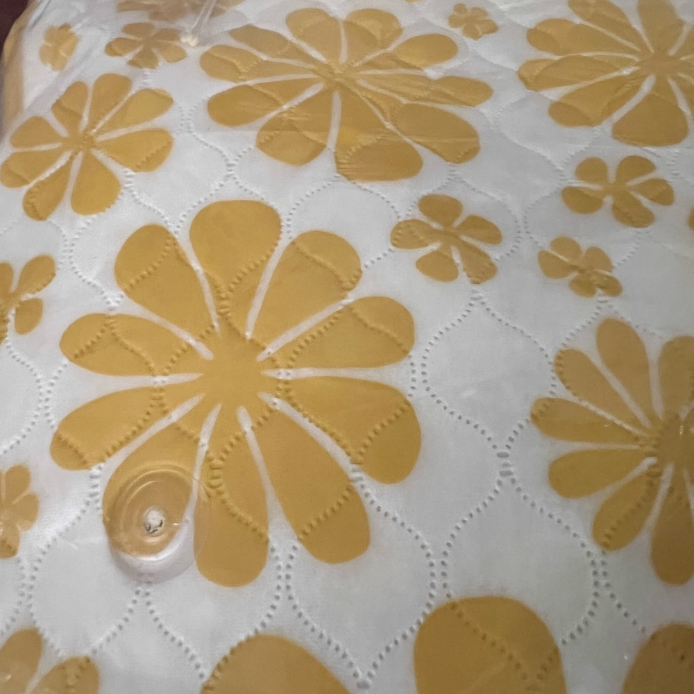 Vintage White House Trademark Yellow Daisy Hanging Closet - Picture 7 of 7